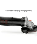 Swap Bench Tools With This Badass Angle Grinder To Multitool Adapter Set Crafted From Rock Solid Carbon Steel Equipped With A Sure Locking Mechanism And Non Slip Grip For Quick Tool Free Transforms That Make Any Rough Job A Breeze. Plug-in angle grinder with carbon steel adapter and rubberized grip.