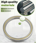 Heavy Duty Thin Section Roller Bearing Drop Right In Straight Swap Compatible With KD045XP0 RD045XP0 showing high-quality silver steel material.