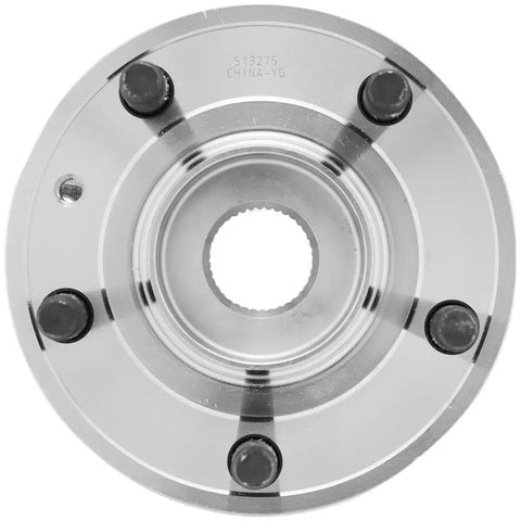 Built Tough 2 Pack Wheel Hub Bearing Assembly 513275 top view showing five bolt holes for Ford Edge Flex Taurus and Lincoln models.
