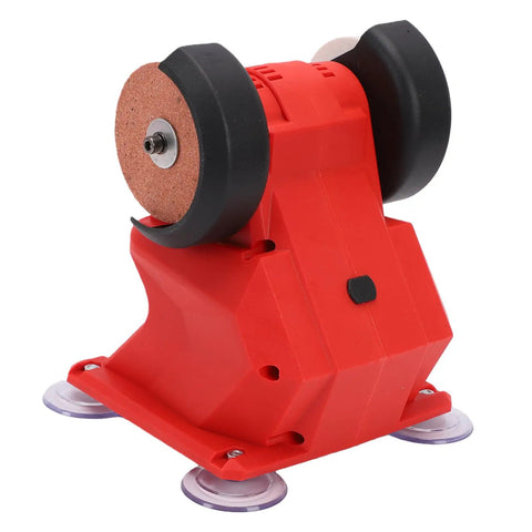 Killer 18V Wireless Mini Bench Grinder Rig Featuring Dual 70mm Coarse Fine Corundum Wheels And Grit Ready Copper Motor For Quick Sharpening