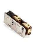 Heavy Duty Double U Groove 1 Inch Rolling Pulley For Sliding Doors And Windows featuring smooth nylon wheel and stainless steel shell.