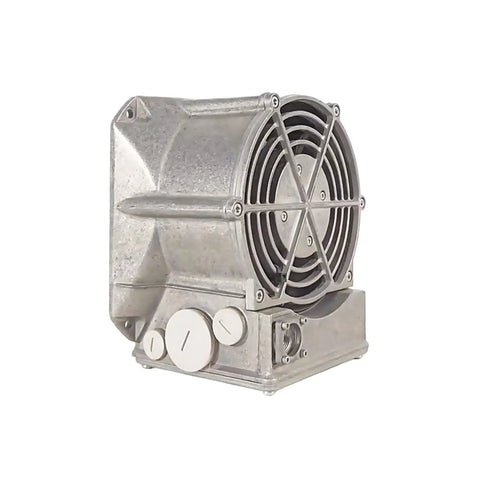 Rock Solid Servo Spindle Motor Controller W2D160-EB22-12 400Vac Industrial Drive System cooling fan unit side view.