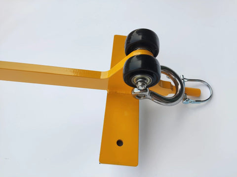 Heavy-Duty Roof Safety Anchor For First Man Up And Last Man Down, 5,000-Lb Capacity On Steep-Slope Roofs, close-up view