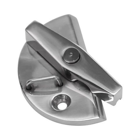 Round Twist Lock Latch 316 Stainless Steel Marine Boat Hardware For Cabin Doors, 58x53mm size, durable design, close-up view.