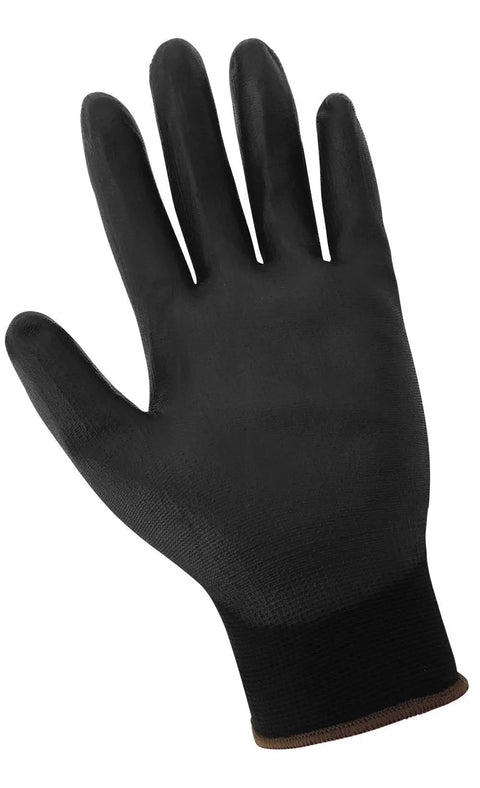 PUG17 Lightweight Polyurethane Dipped Work Gloves Anti Static Puncture Resistant Secure Grip Bare Hand Sensitivity