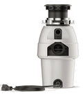 Legend Series Continuous Feed Garbage Disposal For Kitchen Sink With Power Cord L 2600 RPM High Speed Motor EZ Mount appliance front view