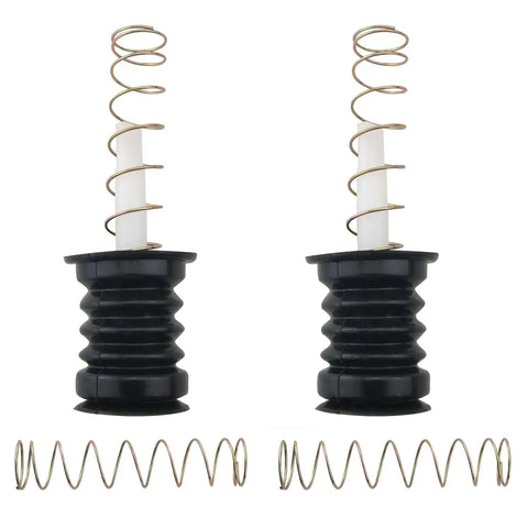 Universal Washing Machine Drain Plug Kit With 2 Lift Levers, 2 Springs And Rubber Seals For Semi Automatic Double Drum Machines