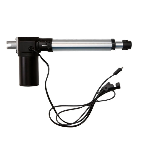 No Stress Heavy Duty Power Recliner Motor And Linear Actuator For Lift Chair Replacement Dl Dt 2 0 0 1 1 6 0 0 1 with black motor and silver actuator.