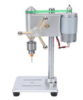 Eujgoov Mini Benchtop Drill Press With Variable Speed Up To 8000 Rpm, compact aluminum body with chuck for precise work.