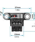 Six Pack Mechanical Limit Switch Module Vertical Endstop Switch Kit with dimensions for 3D Printers Ramps Genmitsu Compatible.