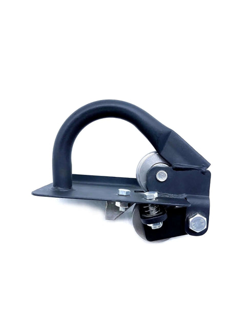 Bead Roller Tool Adjustable Hand Pulled Portable Bead Roller For Sheet Metal 0.6mm 23 Gauge Iron Plate Roller, side view close-up