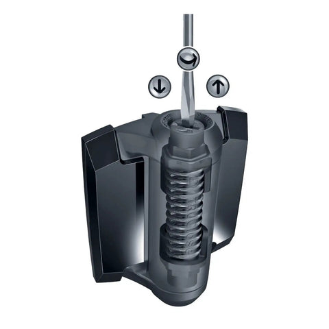 Heavy Duty Self Closing Pool And Child Safety Gate Hinges With Alignment Legs For Metal Gates chrome tension adjustment mechanism.