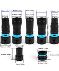 7 Pc Vacuum Hose Expansion Adapters With Quick Connectors For Home Workshop Dust Collection System. Connectors sized 35.6mm to 82.3mm.