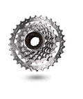 Front view of Beefy Six Speed Freewheel 14 To 32 Teeth Built For Mountain Fat Cargo And City Commuter Bikes With Hub Motor Compatibility Tough Chromoly Steel Construction Nickel Plated Finish 33mm Height