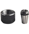ER11 Spring Collet and Nut Kit for CNC Milling and Engraving Machines, High Accuracy Clamping Solution, Spring Steel Construction