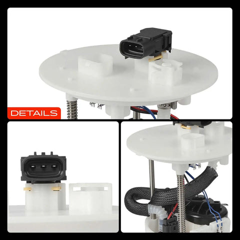 Top Shelf Electric Fuel Pump Module Assembly Fix For Toyota Sienna Without Pressure Sensor Fits 2004 2005 2006 3.3 Liter V6 Engine close-up details