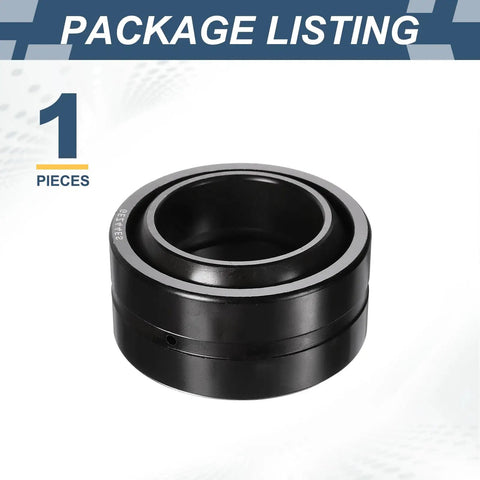 Heavy Duty Workhorse Chrome Steel Spherical Plain Bearing, GEZ44ES-2RS Sealed Journal Sleeve, one piece with 1.75 inch bore.