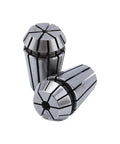 Two collets from the Spring Collet Set 10 Pcs For CNC Engraving Machines And Milling Lathes Ground For Precision Beefy Clamping Power