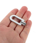 3 Piece Auto Dent Puller Kit With Aluminum Ring Tools in hand for easy body and sheet metal repair