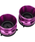 Universal Hub Adapters Set, 1 Pair 10 Inch Loading Opener For Autos And Equipment, Polished Aluminum Alloy Construction