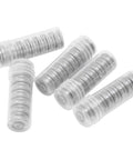Rock Solid 10 Pack V1804 2RS V Groove Ball Bearings Miniature Roller Bearing 4X18X8mm sealed in clear tubes.