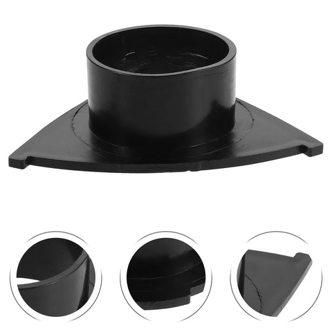 Plastic Gasket Rings 6 Pack Wear-Resistant Replacement Parts For Capsule Vending Machines Universal Fit Easy Installation Mini Vending Machine Repairs Upgrade Your Vending Machine Accessories black plastic gasket ring, 90x61x25 mm