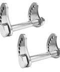 Upper Arm Caster Bolt Kit For Chevy Silverado And Gmc Sierra 1500 2500 3500 Trucks Suspension Hardware Adjustable Camber Parts close-up of stainless steel bolts.