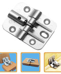Veemoon 2-pack 180° positioning hinges, alloy, adjustable torque for RV/marine use