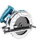 Heavy Duty Electric Circular Saw For Knocking Out Precise Hardwood Cuts, side view showcasing compact design and blade.