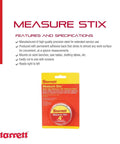 Packaging of Tape Measure Stix With Adhesive Backing For Quick On Bench Mounts On Saw Tables And Drafting Tables One Half Inch By Four Feet With Left Right Reading English Metric Sm44W.