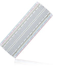 MB 102 Solderless Breadboard 830 Point Protoboard PCB Board For Arduino DIY Electronics 2 Pack, showing separable rows.