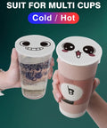 Cup Sealing Machine For Coffee Shops And Milk Tea Bars Includes Two Rolls Of Sealing Film White Finish Seals PP Cups At 160 To 200 C