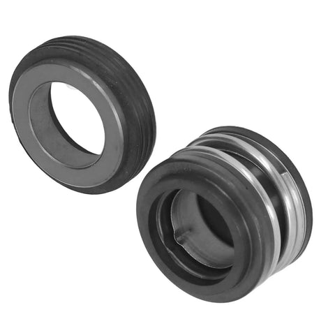 Slick Silicon Carbide Water Pump Mechanical Seal Direct Replacement Kit showing two seals with heavy-duty springs for easy fixing.