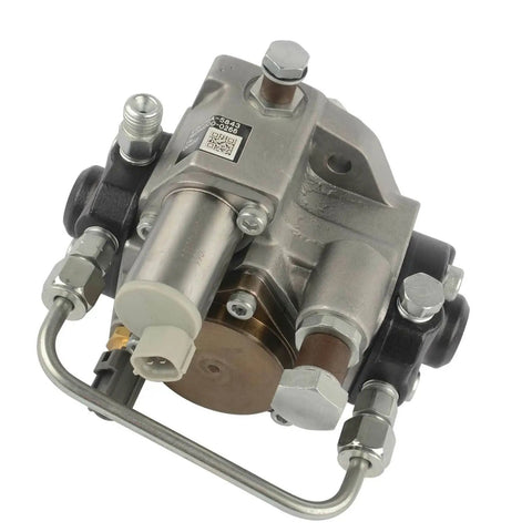 Premium Diesel Fuel Pump Fits 2004 2007 Isuzu Npr Nqr Nrr 5.2L 4Hk1 Engine with metal and plastic components for easy installation.