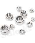 Drop Dead Solid M3 M4 M5 M6 Self Clinching Nuts Kit 100 Piece Assortment 304 Stainless Steel round head rivet nuts assortment.