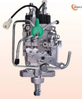 Premium Heavy Duty Fuel Injection Pump For Mitsubishi S4S-DT Diesel Engine 336 9191 direct replacement, showing detailed assembly and fuel lines.