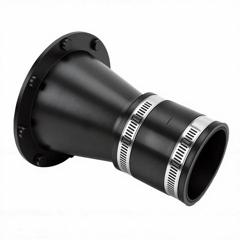Quick Connect Magnetic Dust Hose Coupler 2.5 Inch With Rubber Cuff For Fast Shop Vac Attachment Woodworking Dust Collector Connector Secure Fit Workshop Setup Ease, black adapter with metal clamp.