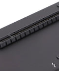Close-up of PCIe 16x slot on the Crush Lag And Boost Frames With This External Gpu Dock Featuring Thunderbolt 3 Or 4 Usb4 Egpu Enclosure For Gaming.
