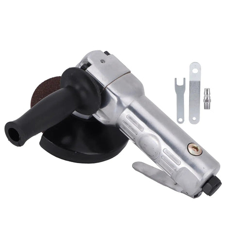 Kickass Pneumatic Angle Grinder With Hella Smooth Variable Speed Trigger And Trade Ready Build For Lightning Fast Grinding And Precision Cutting On Job Sites Or Garage Workbench Setups Daily.