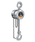 Beefy Aluminum Alloy Hand Chain Hoist 1 Ton Capacity 2200 Lb Portable 10 Ft Dual Brake Chain Block With Galvanized Chain