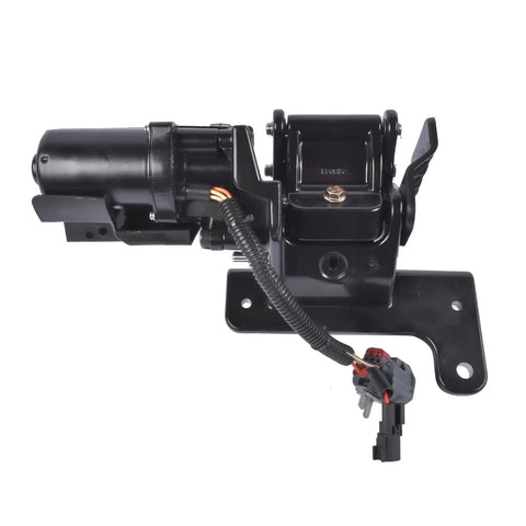 Top Shelf Right Power Running Step Motor Assembly Replacement For 2021 To 2025 Cadillac Escalade Suburban, black motor unit.