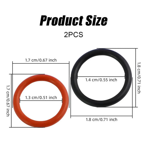 Kick Those Sneaky Power Steering Stop Leak Fluid Drips Once And Forever With This Sweet O Ring Kit Replacement Set, sizes in cm.