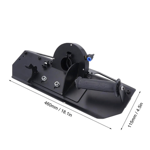 Portable Electric Tile Chamfering Machine For 45 Degree Bevel Trimming On Ceramic Metal And Stone with heavy steel frame