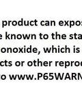 Warning symbol with text on ENiFe-Cl Three Thirty Second Inch By Fourteen Inch One Pound Tube Nickel 55 Cast Iron Welding Electrode
