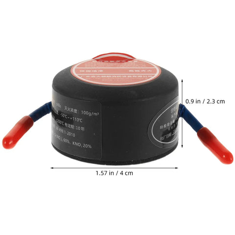 Automatic Aerosol Fire Extinguisher Packs Badass Adhesive Mounting Straight Into Car Engine Bay For Instant Heat Activation Flame Control That Keeps Your Daily Ride Safe Every Single Trip, compact size 1.57 x 0.9 in.