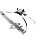 Heavy Duty Front Left Window Regulator With Motor For Chevy Spark 1.2L 2013 To 2015, metal and plastic assembly.