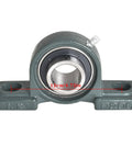 Front view of pillow block included in Beefy 44 Inch Rear Axle Shaft Kit With Chain Sprocket And Brake Disc Pillow Block Wheel Hub For ATV Quad Go Kart And Golf Cart Durable Installation For DIY Projects, showing 12cm width.