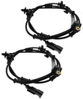 Ram Front ABS Wheel Speed Sensor Replacement Kit for 2014-2018 2500 3500, 2Pcs, cables, connectors for smooth braking