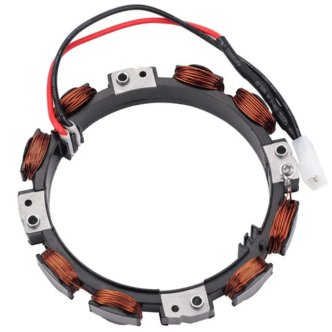 High Output Dual Circuit Alternator With Voltage Regulator For Lawn Mowers and Garden Tractors Replaces 592831 845907 696459 wiring and copper windings