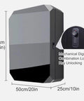 Universal EV Charger Enclosure Wall Mount Protective Case Lockable IP55 Waterproof Cover with digital lock mechanism